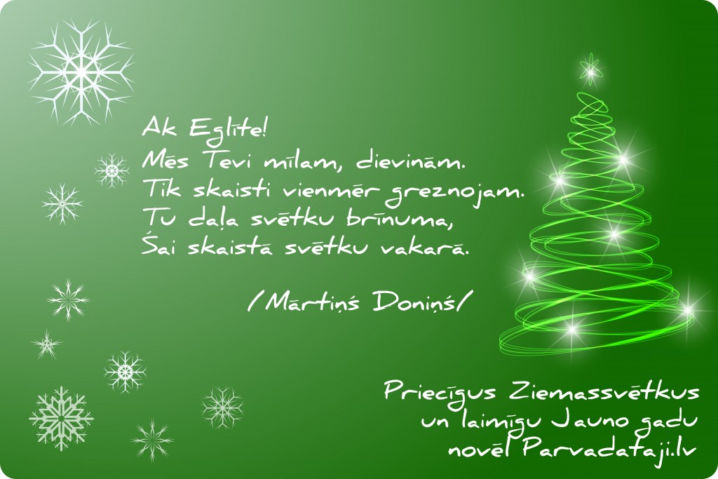 Ziemassvētku sveiciens #1, Mārtiņš Doniņš